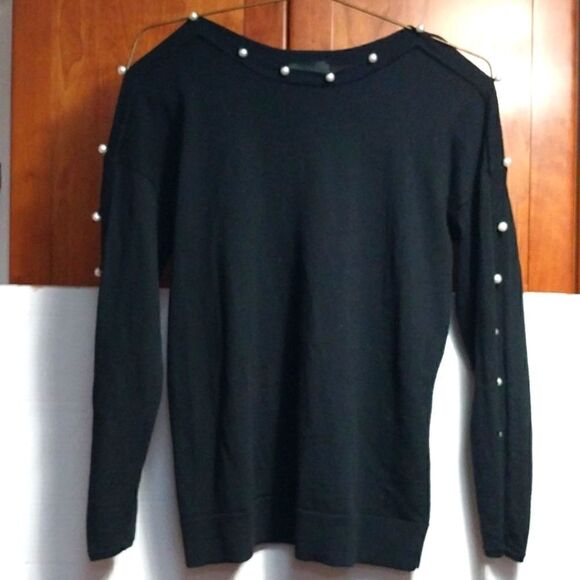 Magaschoni Pear Enbellished Sweater...Size M...EUC - Picture 1 of 4